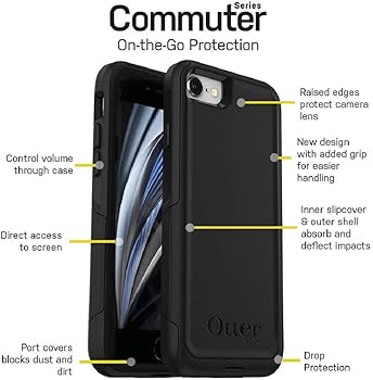 Amazon.com: OtterBox Commuter Series Case for iPhone SE (3rd